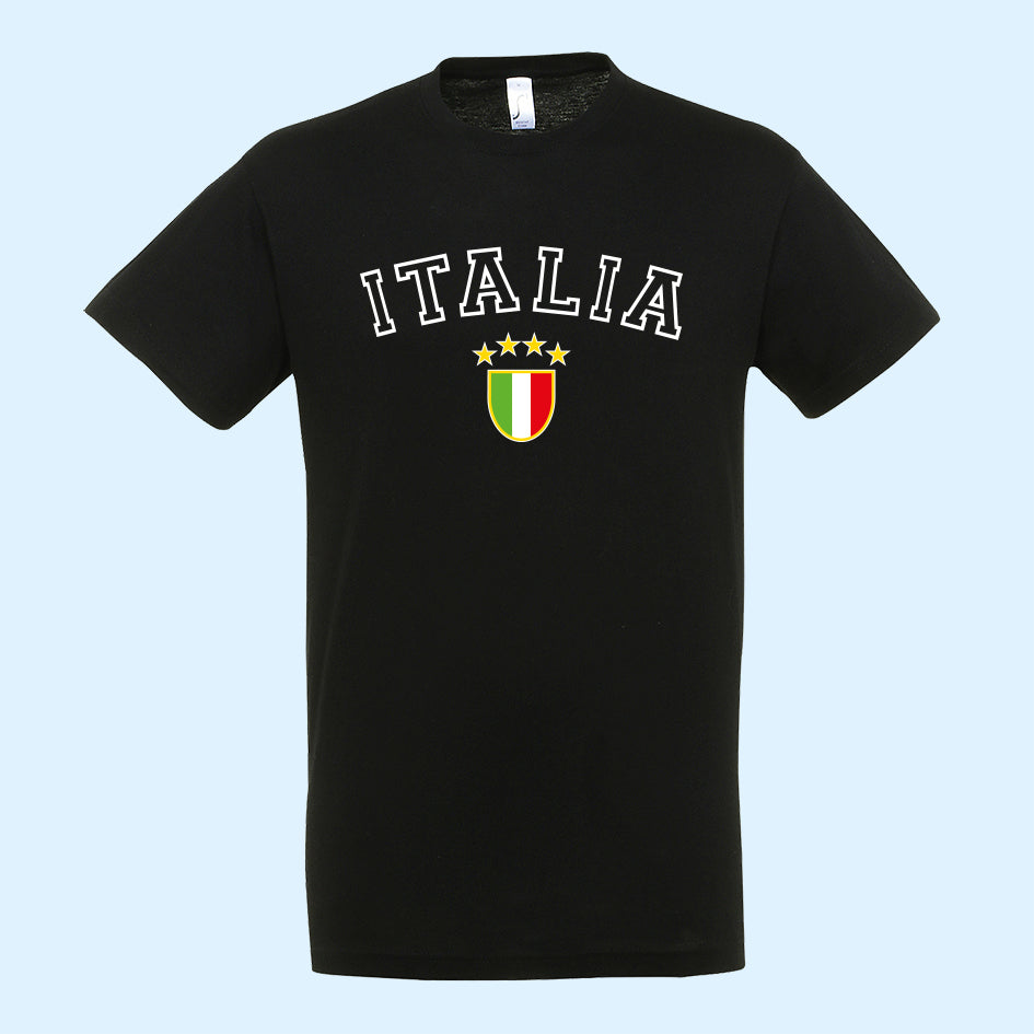 Tshirt Italia black Backstage souvenir